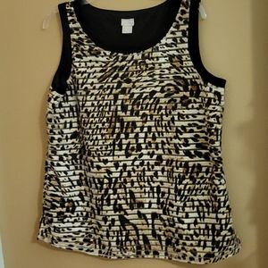 Chicos tank top blouse sz 2